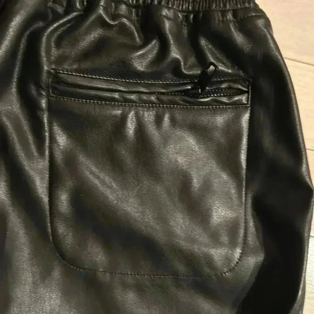 NEW Brooklyn Karma Faux leather Joggers - Picture 4 of 5